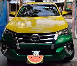 บริการรถแท็กซี่ Fortuner 7 ที่นั่ง